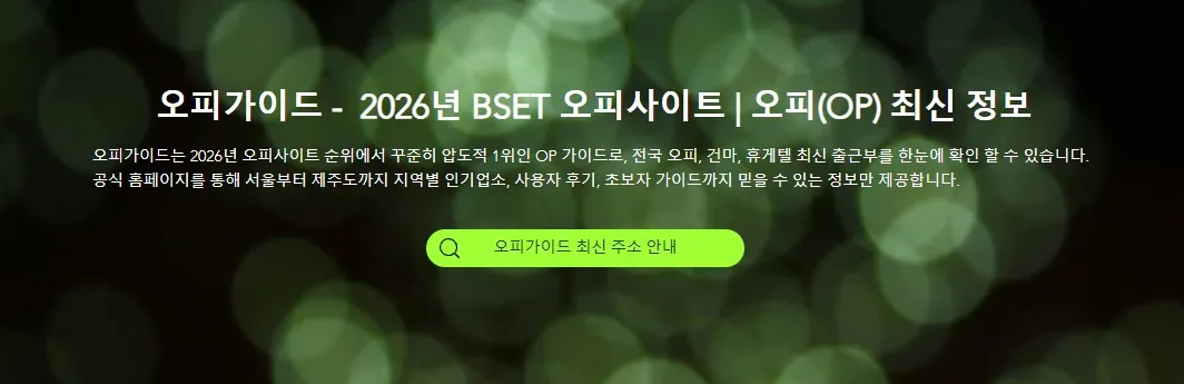 오피사이트 1